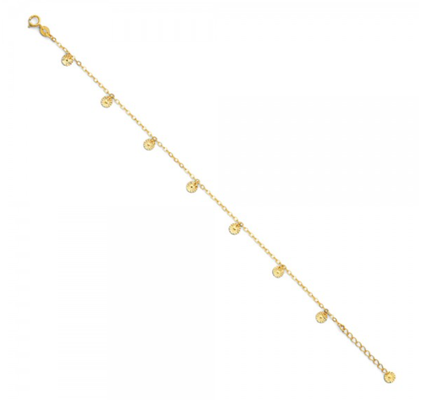 14KY Light Bracelet - 7+1"