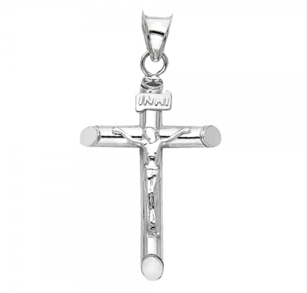 14KW Crucifix Cross Religious Pendant