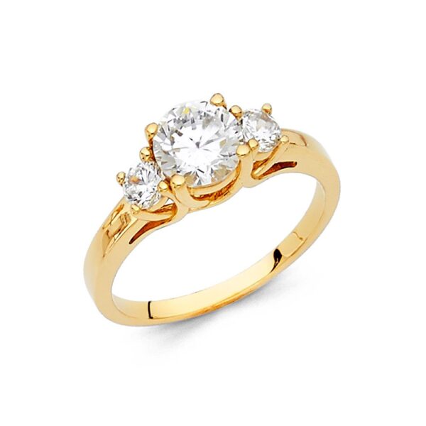 CZ Engagement Ring