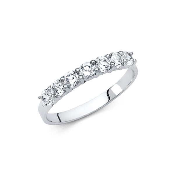 CZ Ladies Wedding Band