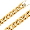 14kt Cuban Chain 5mm 20" Hollow